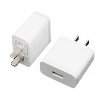 Xiaomi MI 3A 1 Port USB 2 Pin Charging Adapter White